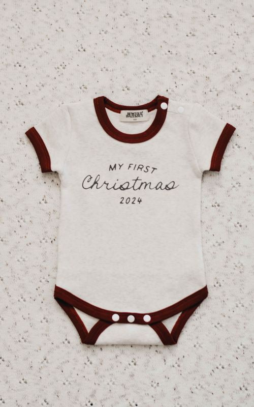 My first Christmas bodysuit