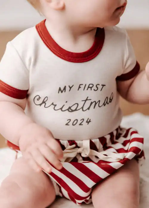 My first Christmas bodysuit