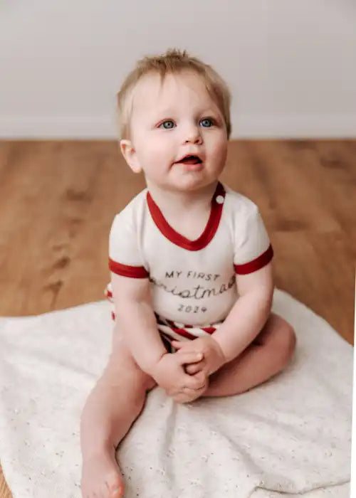 My first Christmas bodysuit