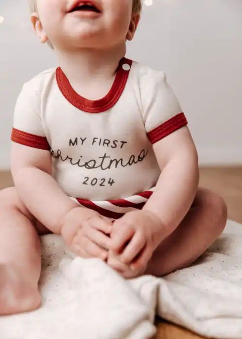 My first Christmas bodysuit