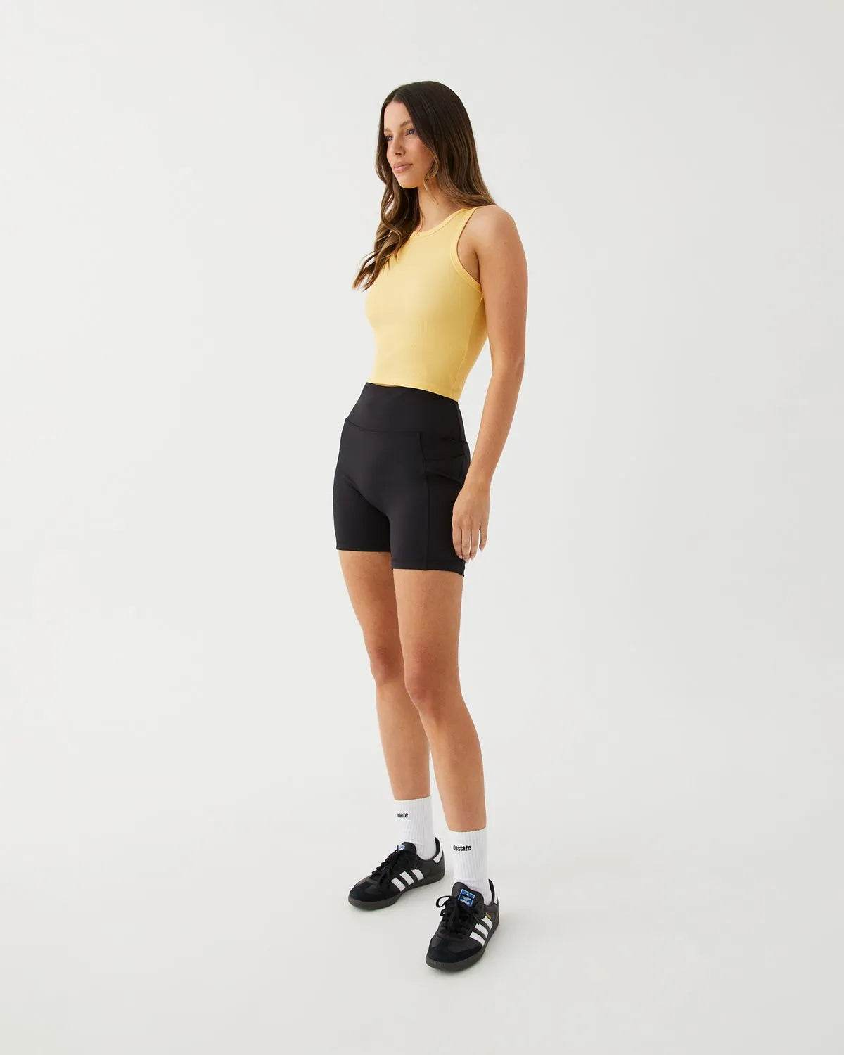 Split Back Tank - Pina Colada