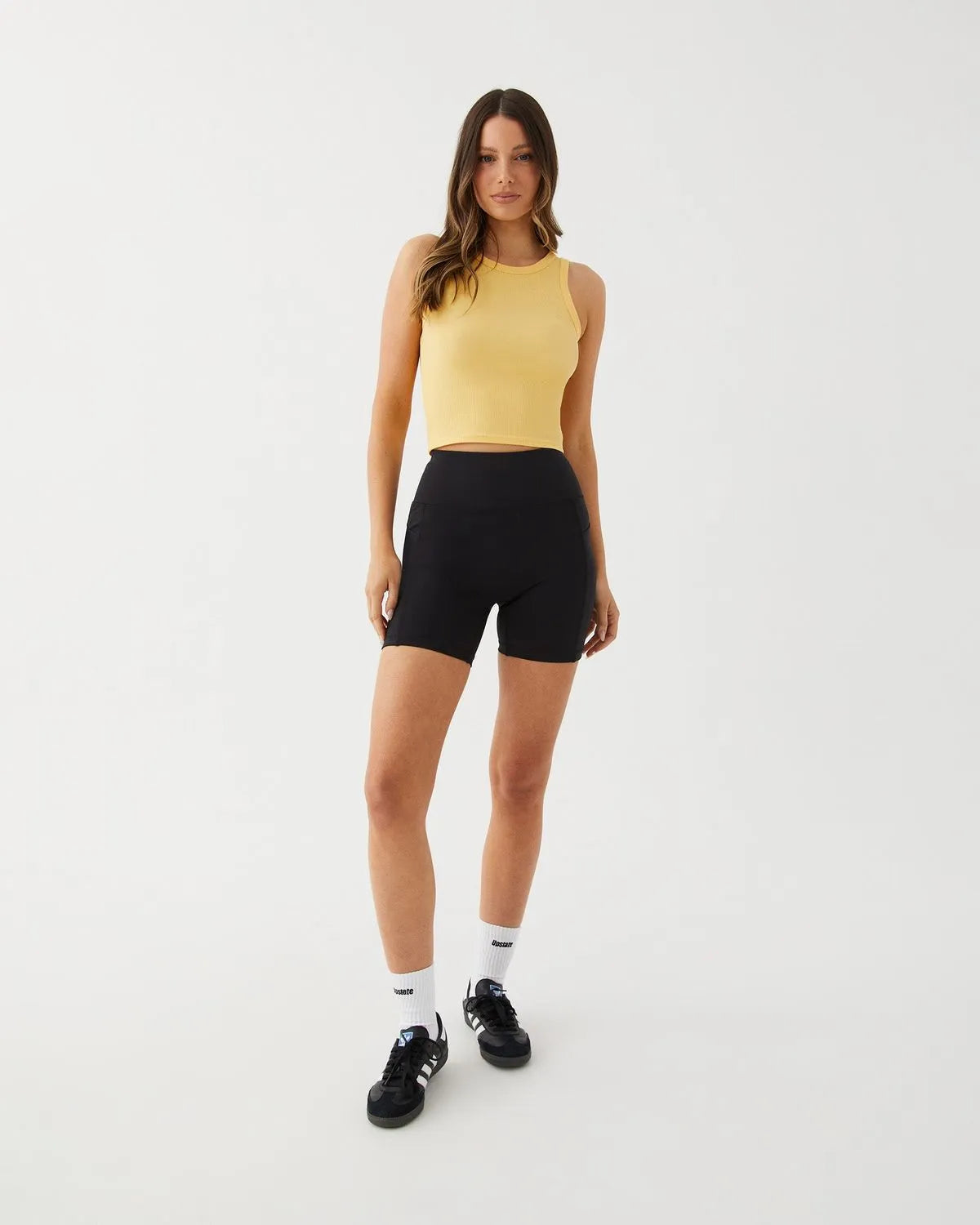 Split Back Tank - Pina Colada