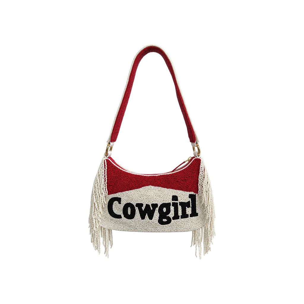 Cowgirl Tassel Beaded Bag