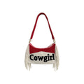 Cowgirl Tassel Beaded Bag
