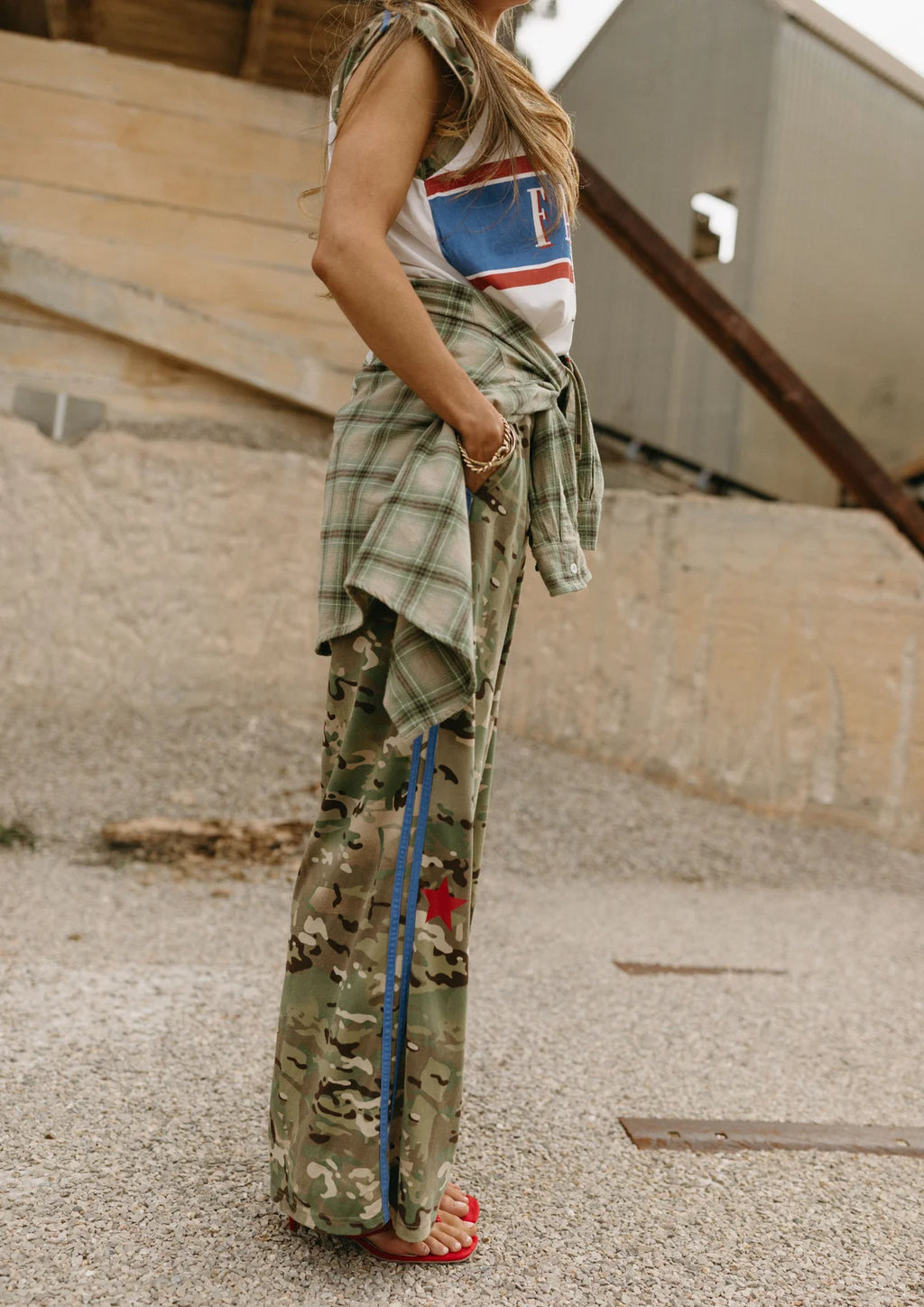 {Coming Soon} Camo Jersey Track Pant