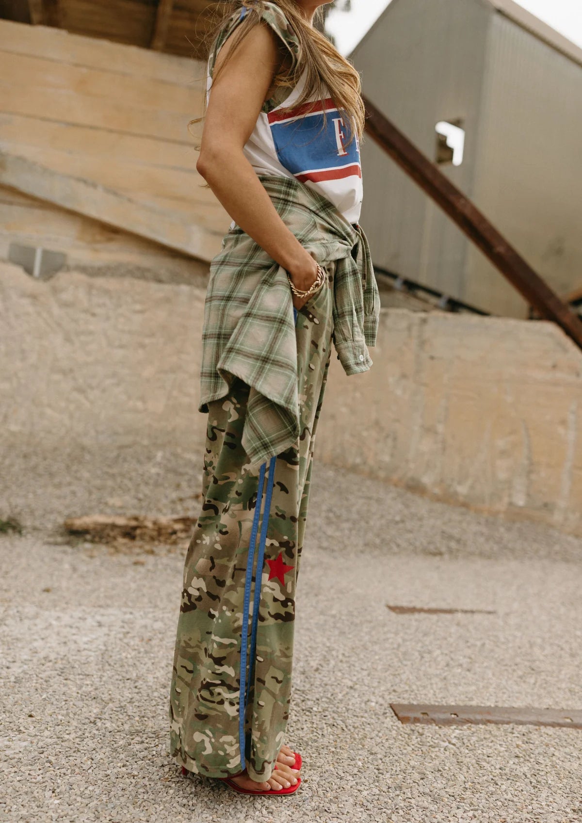 {Coming Soon} Camo Jersey Track Pant