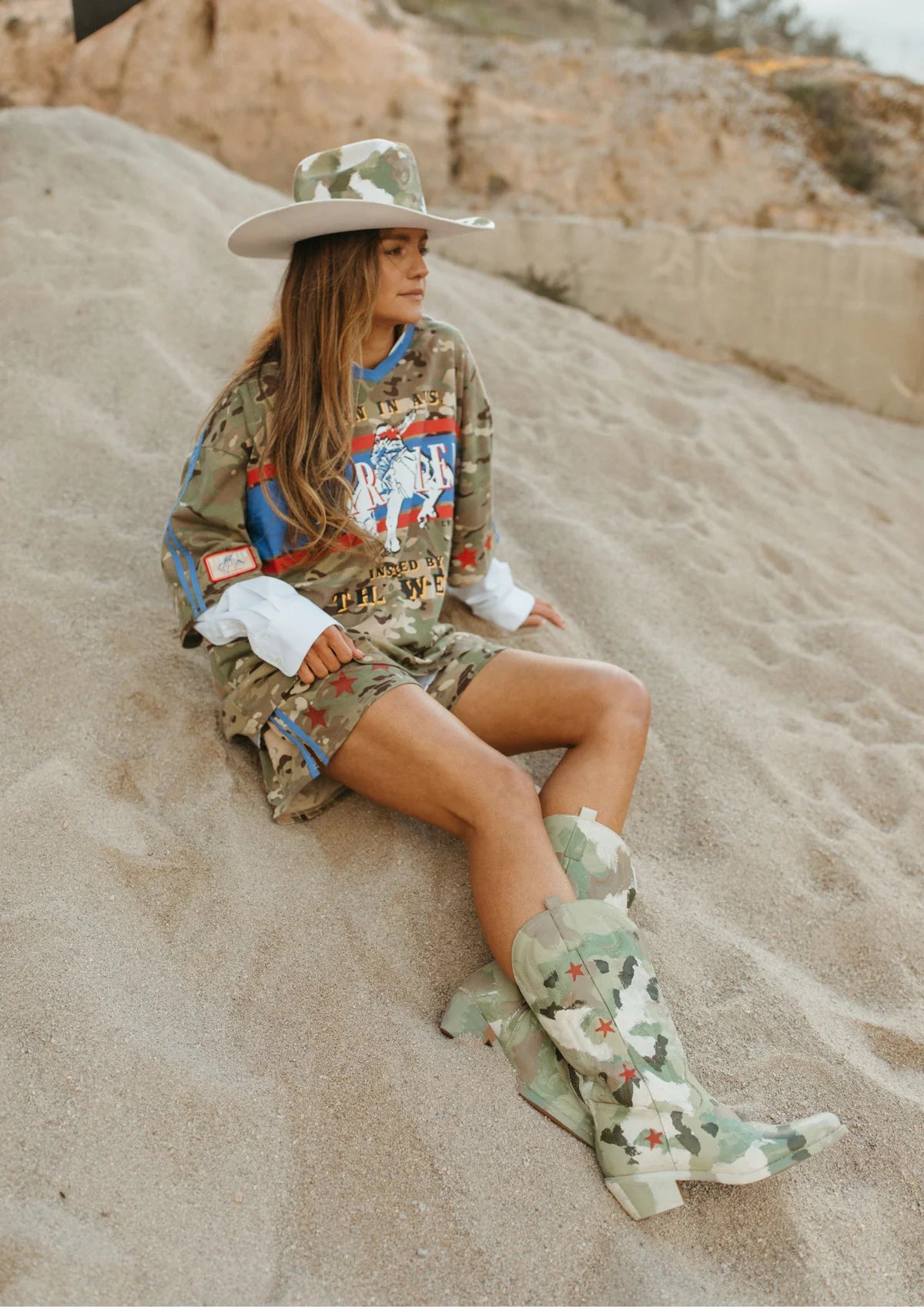 {Coming Soon} Camo Jersey Track Short
