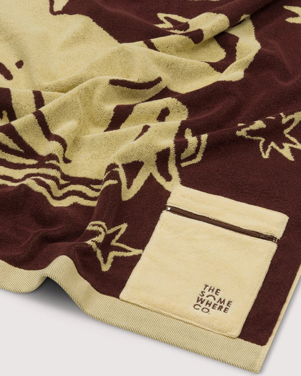 Premium Cotton Beach Towel | Homestead