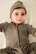 Organic Cotton Modal Gracelyn Onepiece - Bear/Cassava