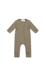 Organic Cotton Modal Gracelyn Onepiece - Bear/Cassava