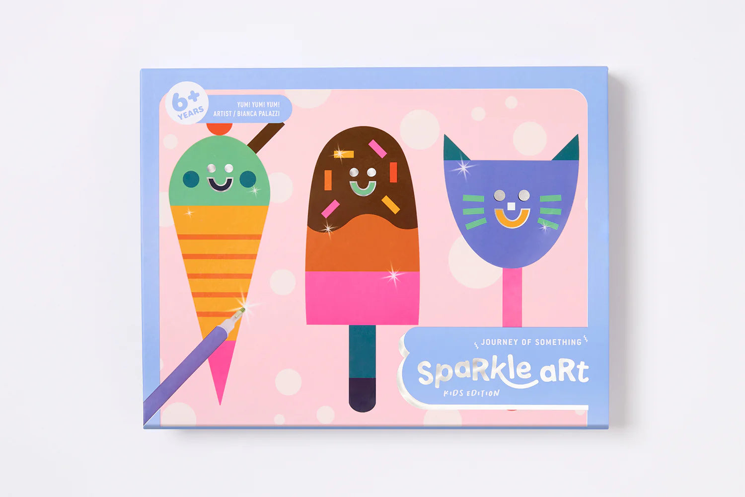 KIDS SPARKLE ART - YUM! YUM! YUM!