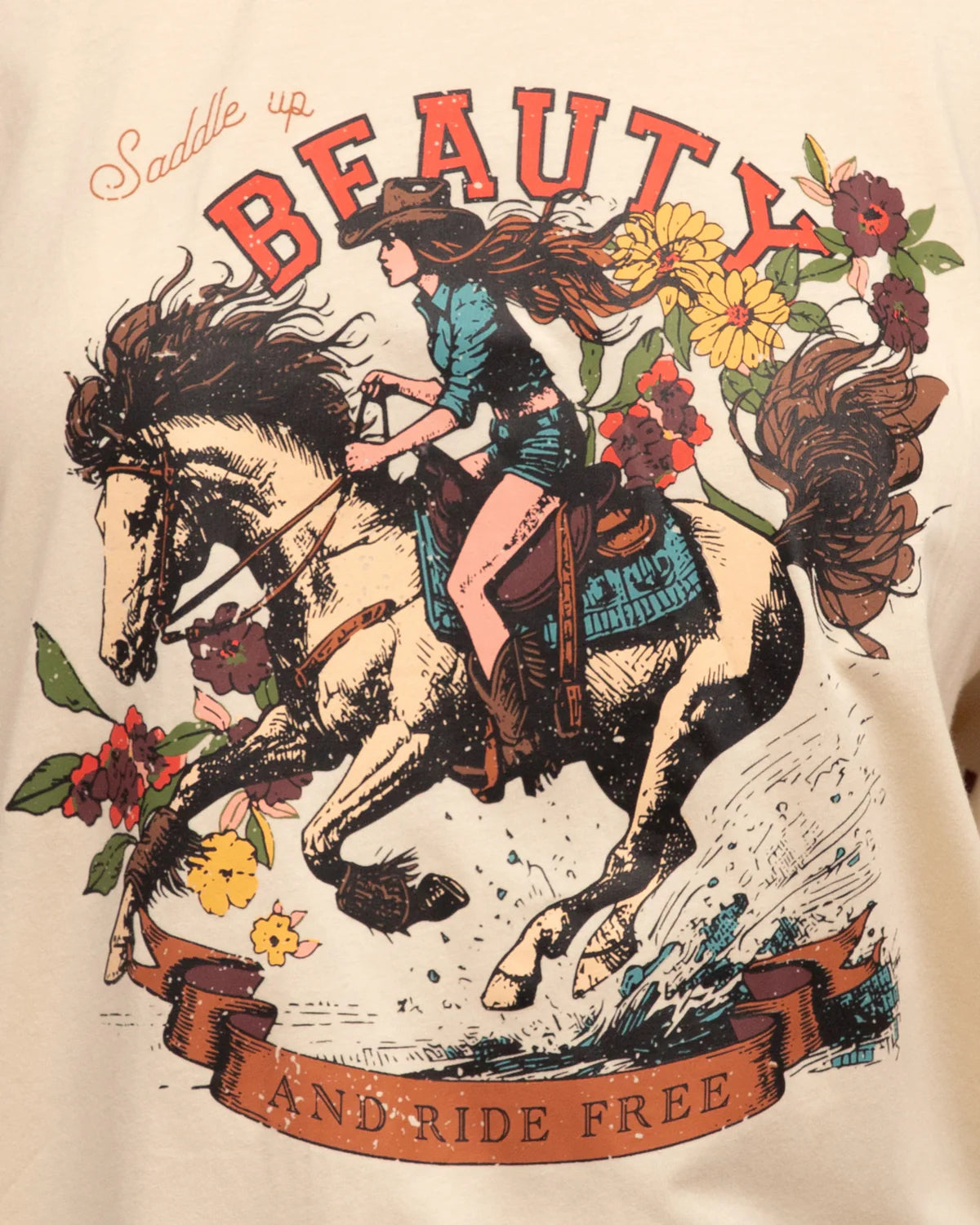 Saddle Up Beauty Tee