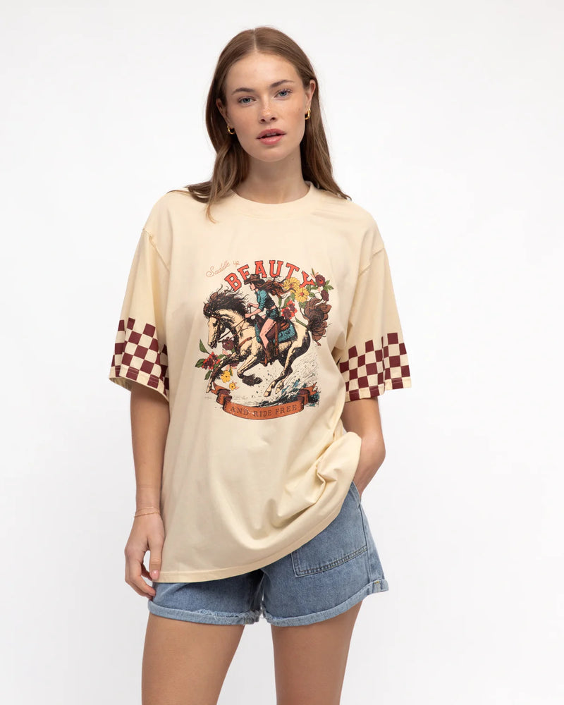 Saddle Up Beauty Tee