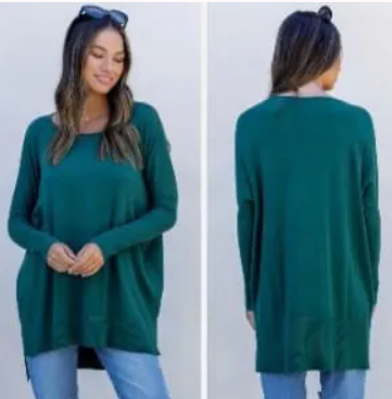 Luella Ribbed Sleeve Knit