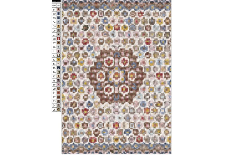 SPARKLE ART KIT - HONEYCOMB QUILT