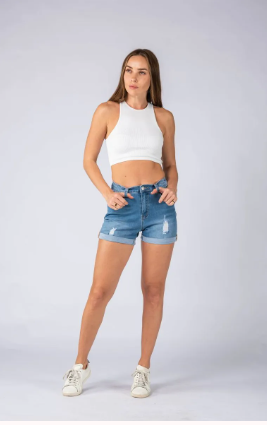 Monika Blue Shorts