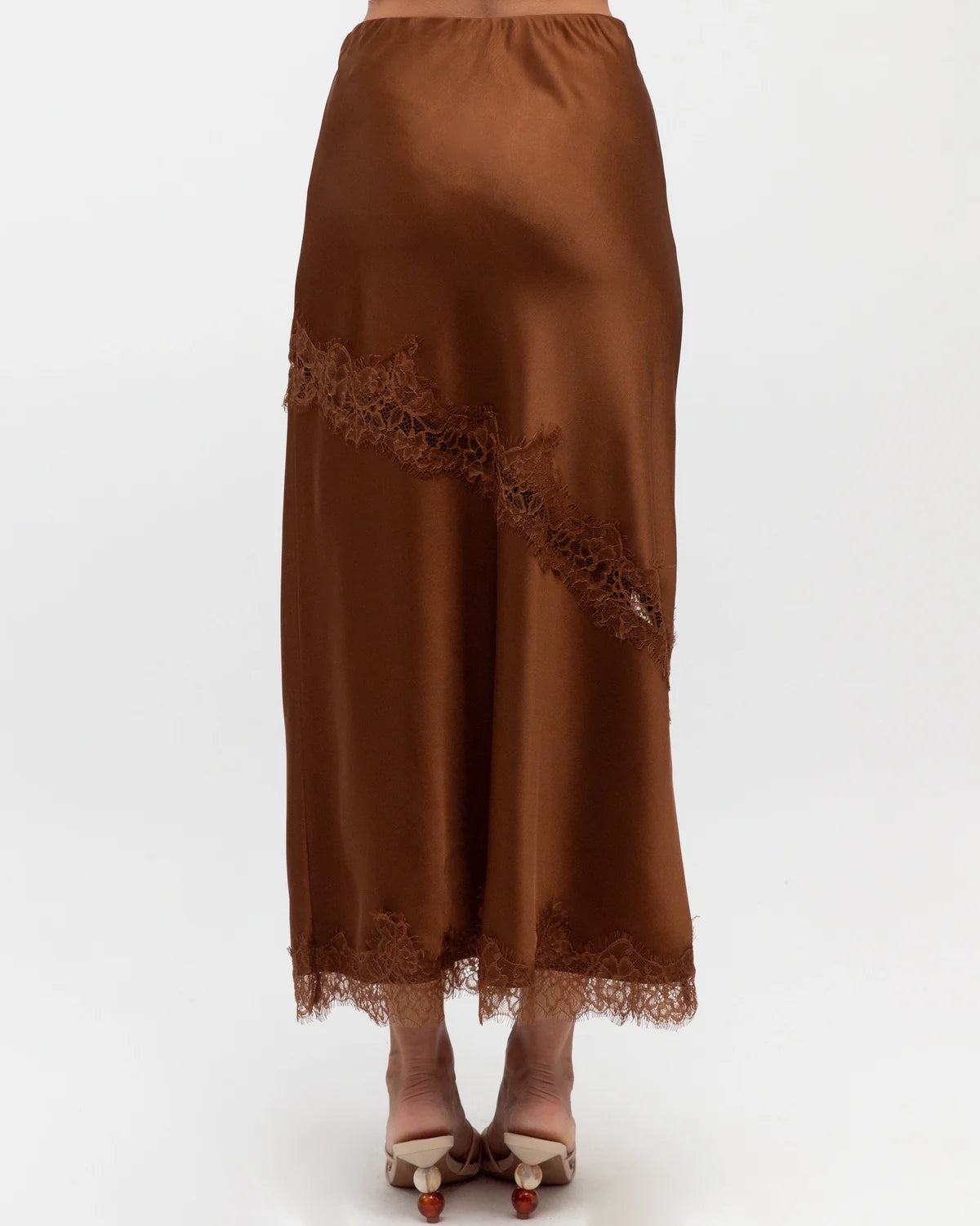 Lace Panel Skirt