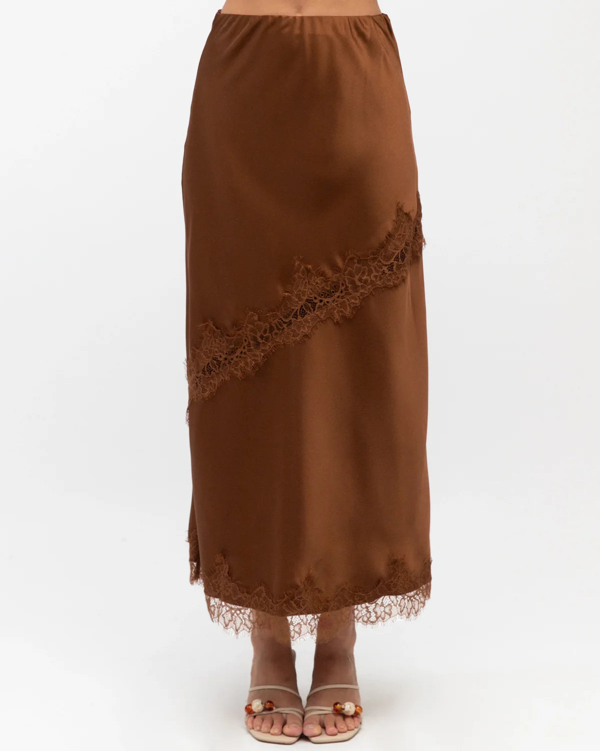 Lace Panel Skirt