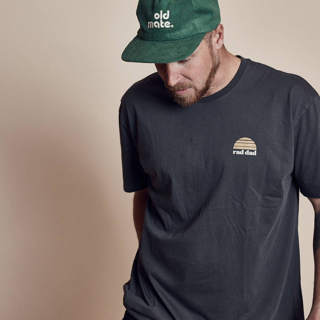 {PREORDER} Rad Dad Tee - Washed Black