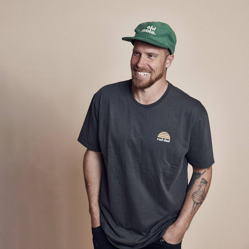 {PREORDER} Rad Dad Tee - Washed Black
