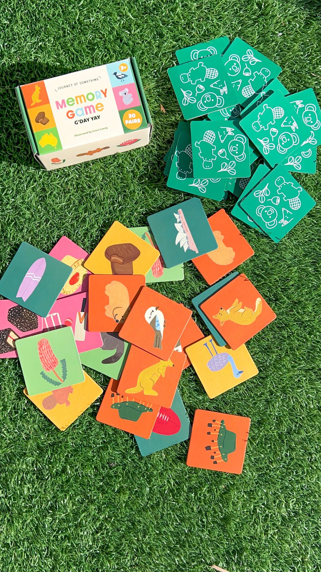 Kids Memory Game G'day Yay