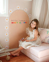 Magic Playwall | Arch Magnetic Wall Decal for Kids: Caramel