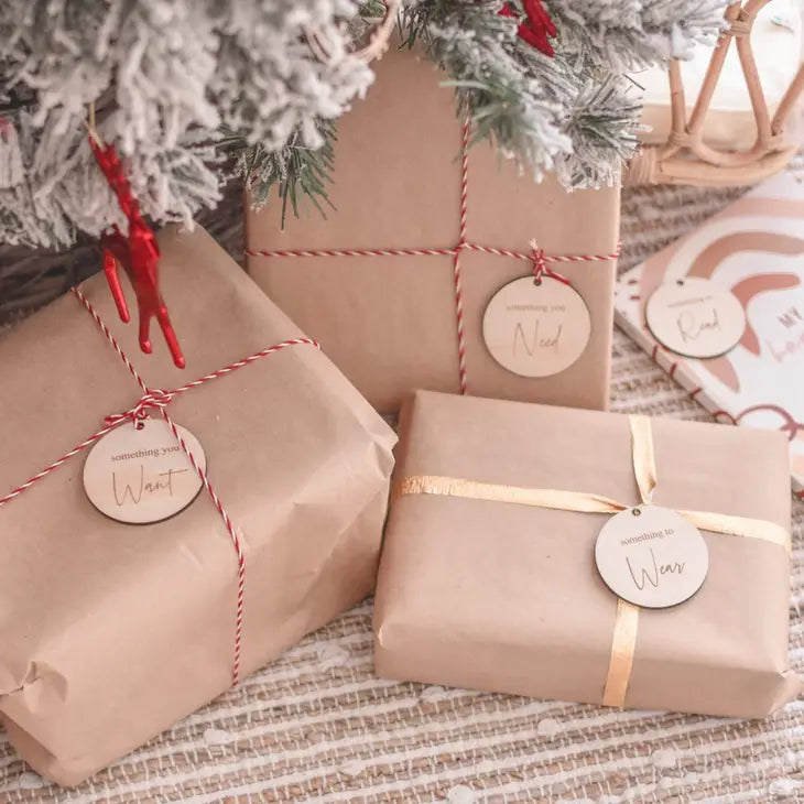 Timber Gift Tags