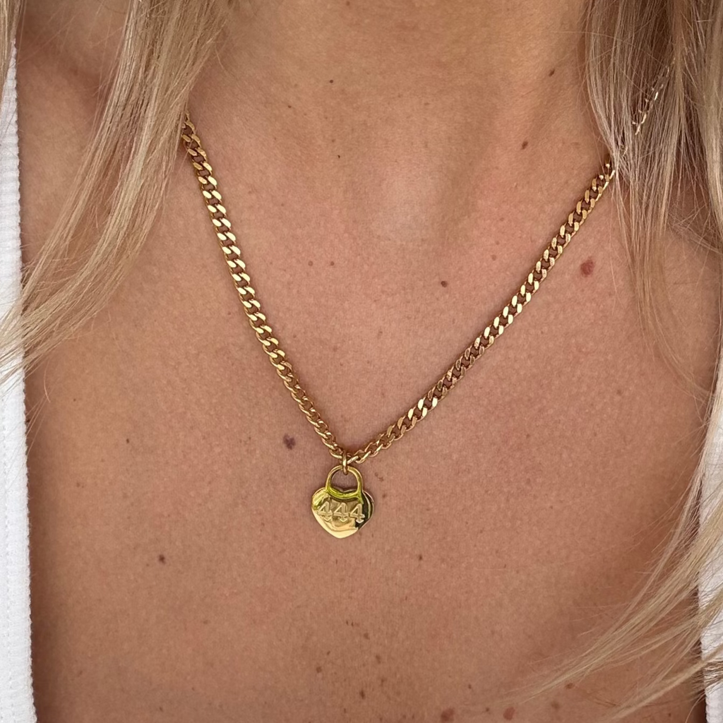 Angel Necklace | 18k Gold Plated 444