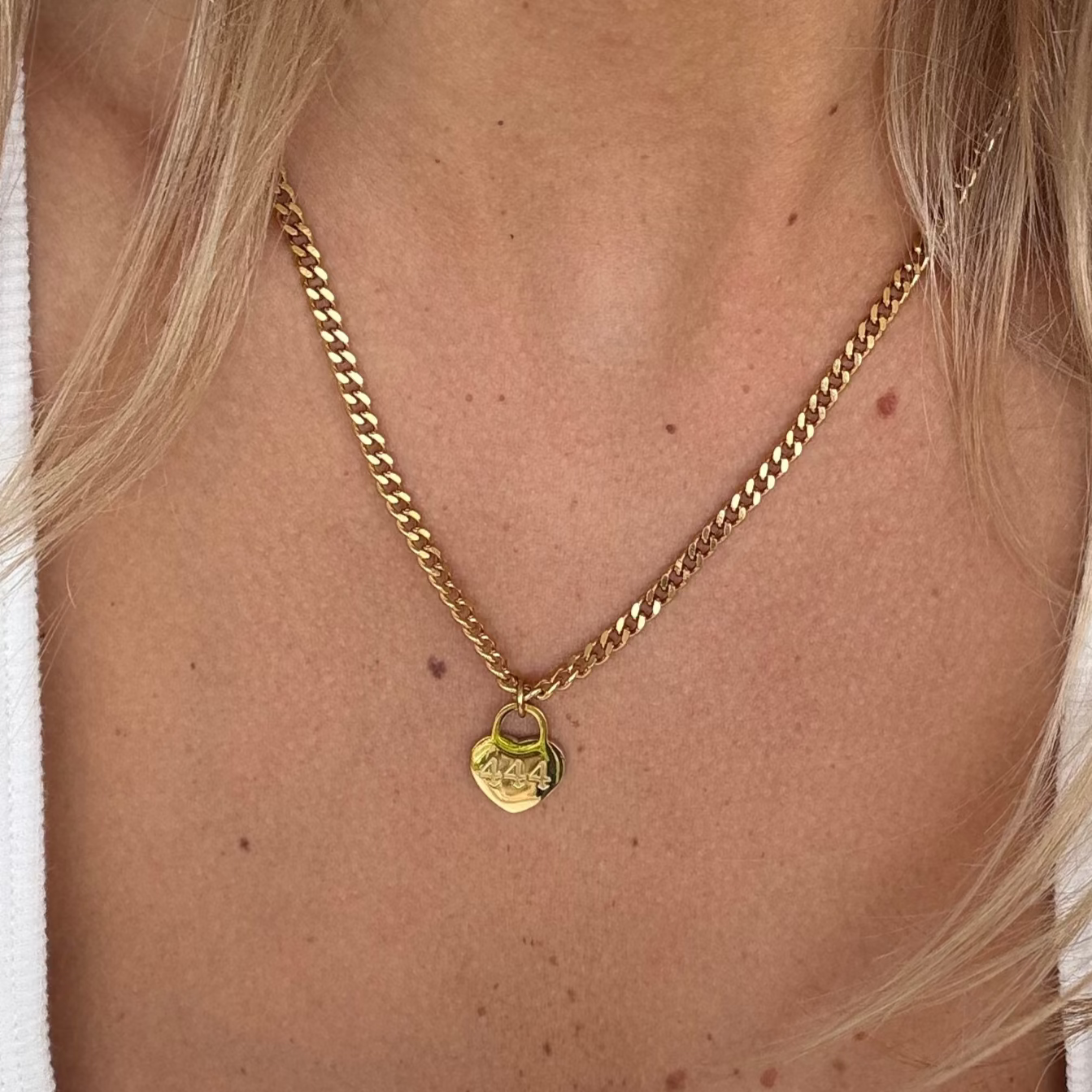 Angel Necklace | 18k Gold Plated 444