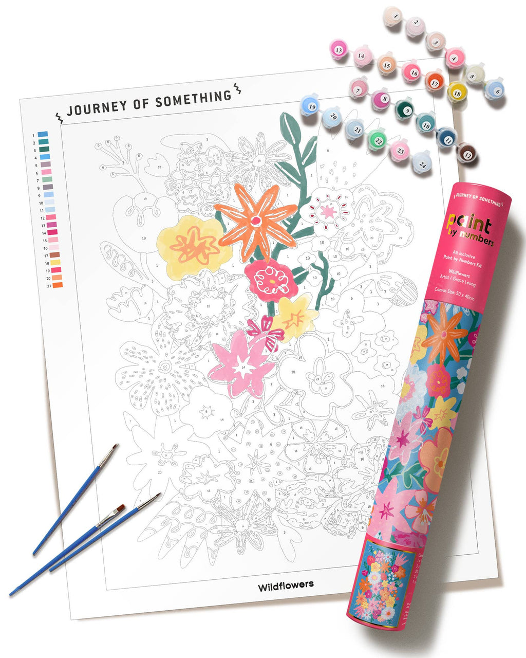 Paint by Numbers | Wildflowers