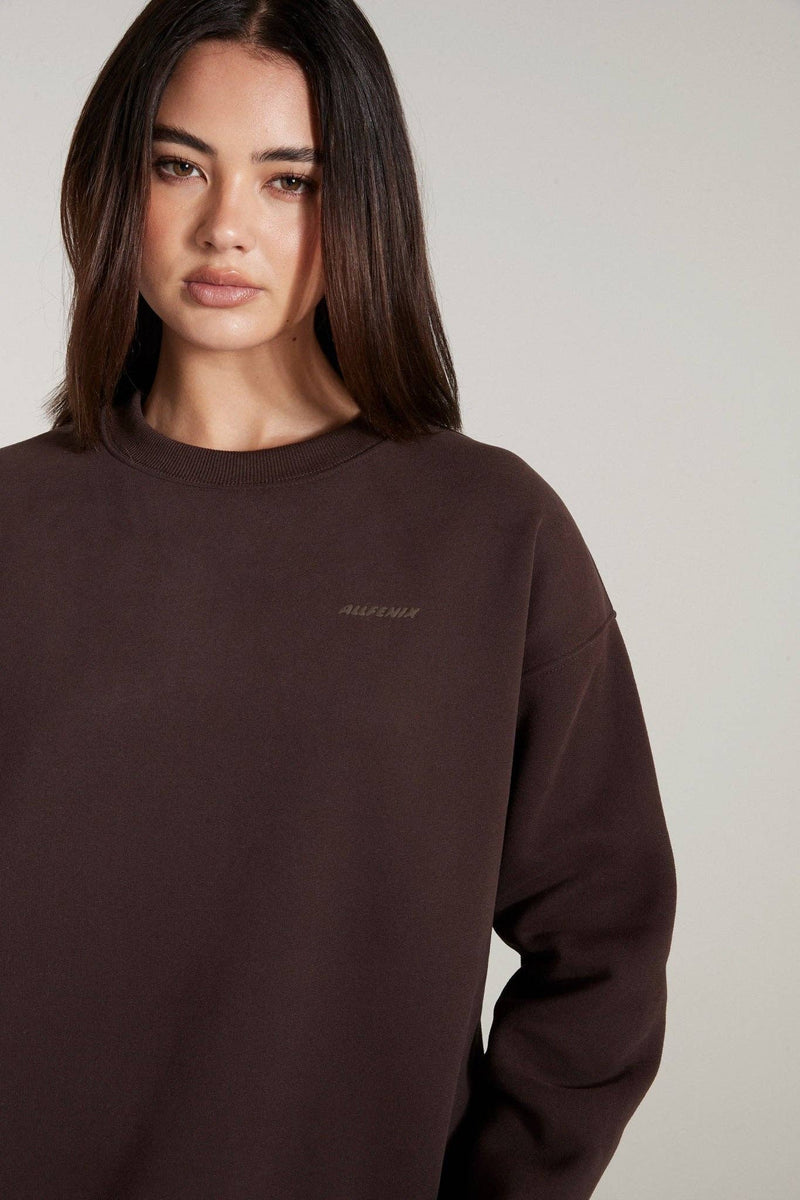 All Fenix Signature Crew Sweater: Espresso