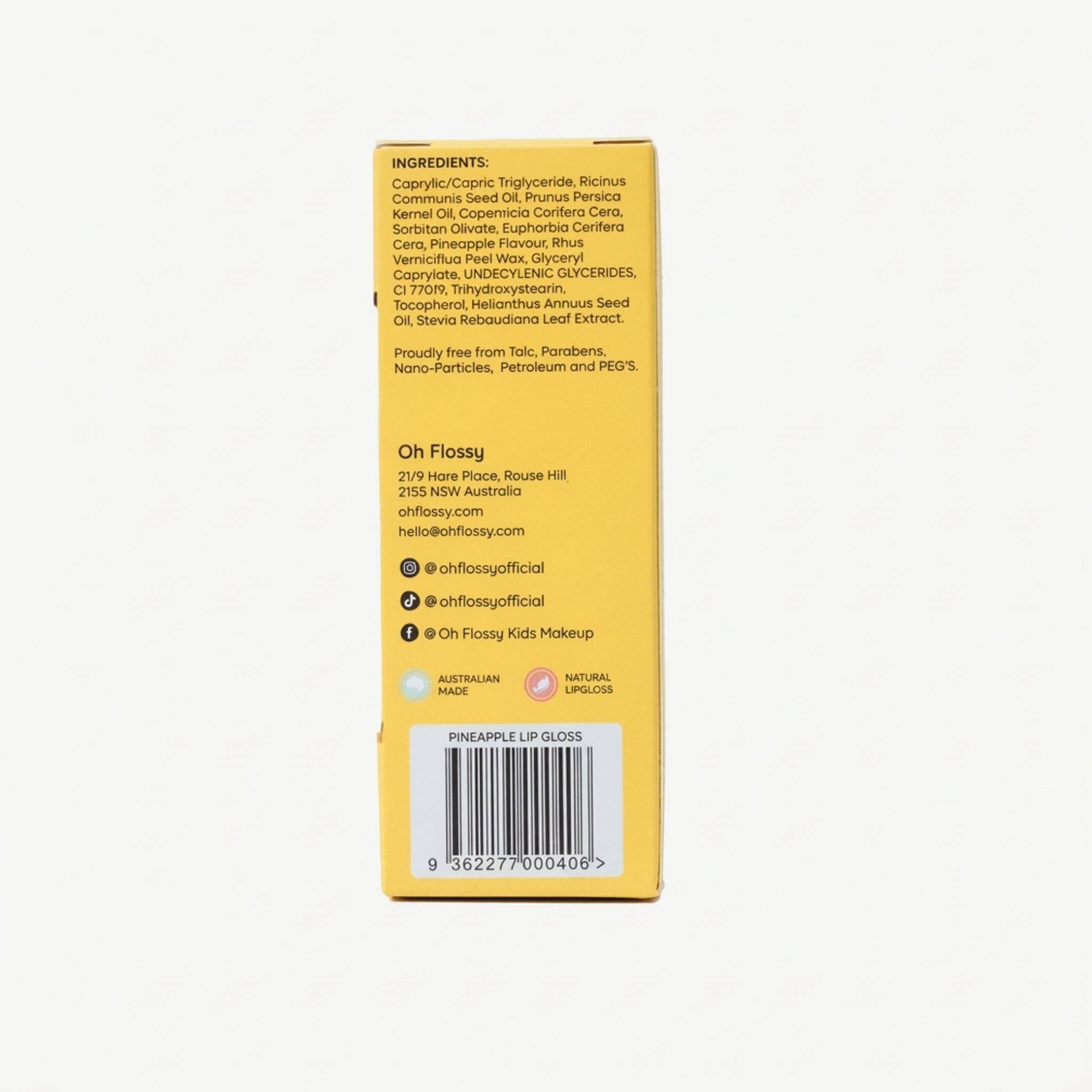 Individual Natural Lip Gloss | Strawberry