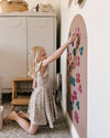 Magic Playwall | Arch Magnetic Wall Decal for Kids: Caramel