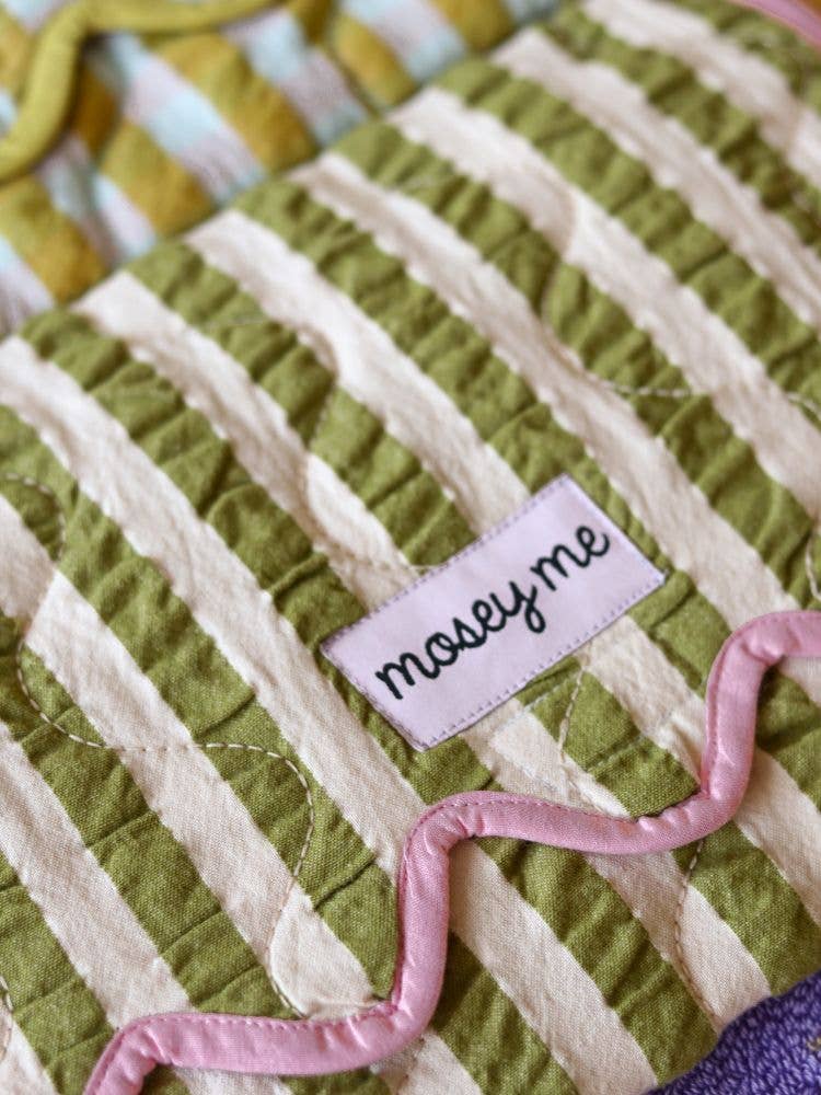 Seersucker Change Mat | Pistachio