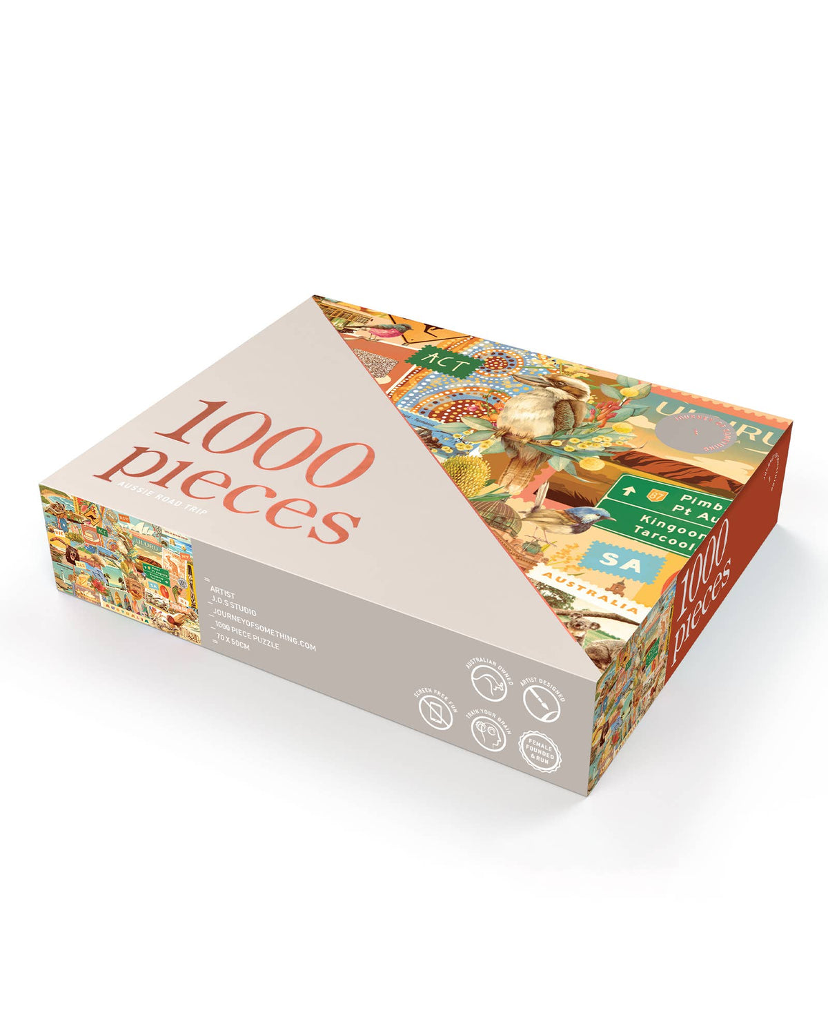 1000 Piece Puzzle Aussie Road Trip