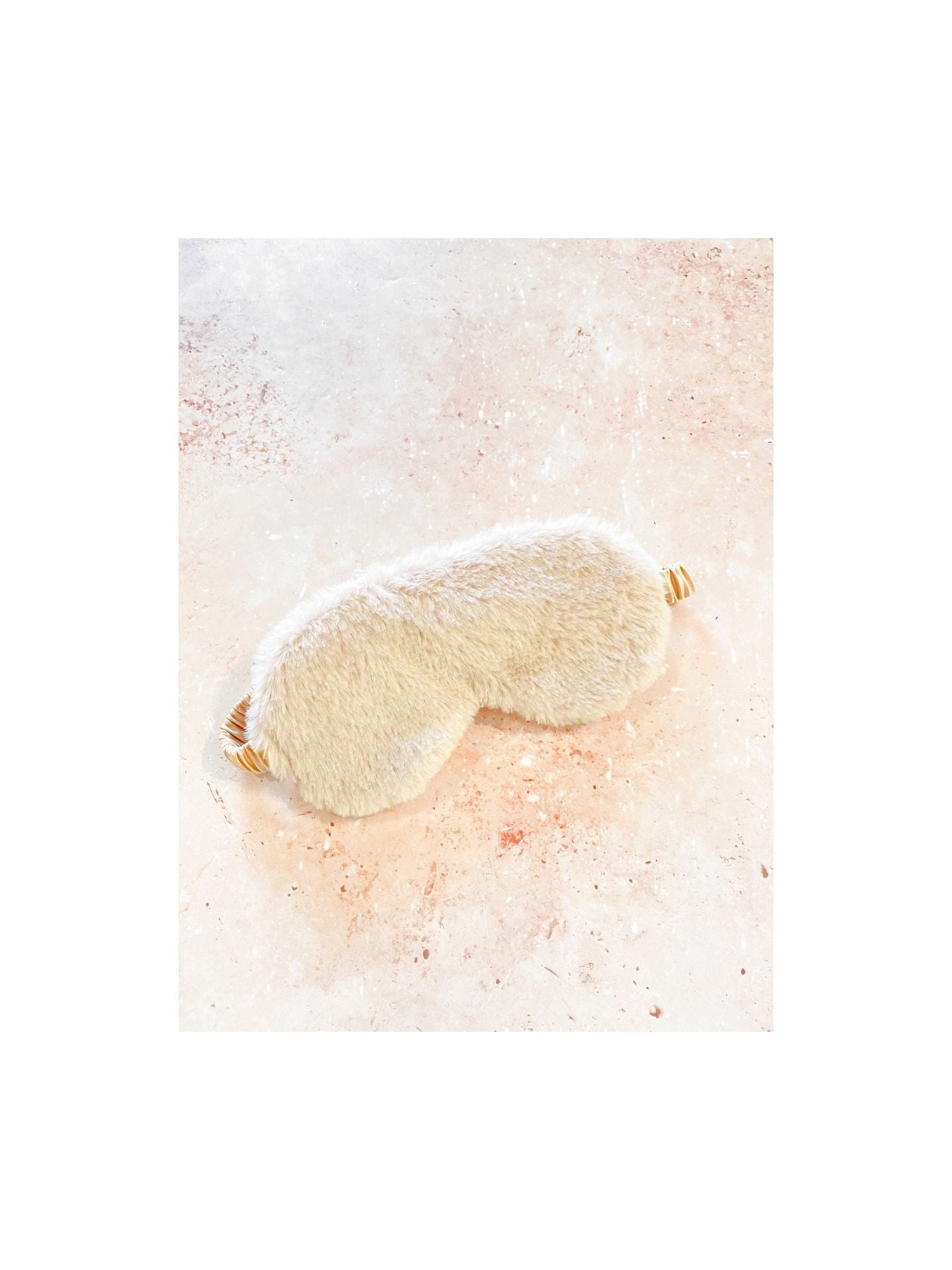 Fluffy Satin Eye Mask