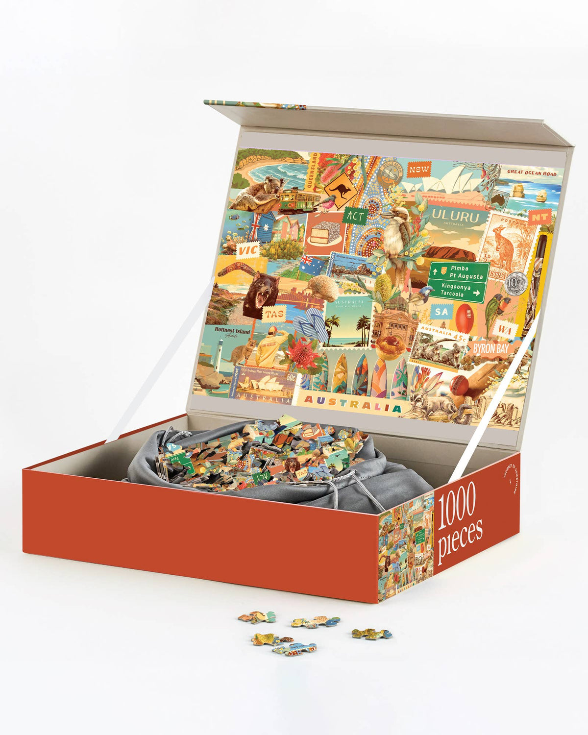 1000 Piece Puzzle Aussie Road Trip