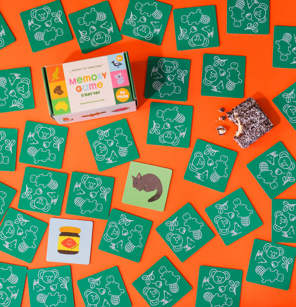 Kids Memory Game G'day Yay