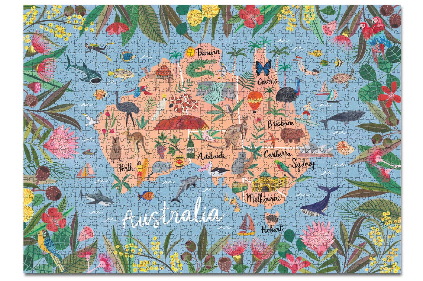 1000 Piece Jigsaw Puzzle | Australia Edition