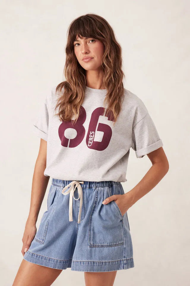 Darcy Relaxed Everyday Short | Mid Blue