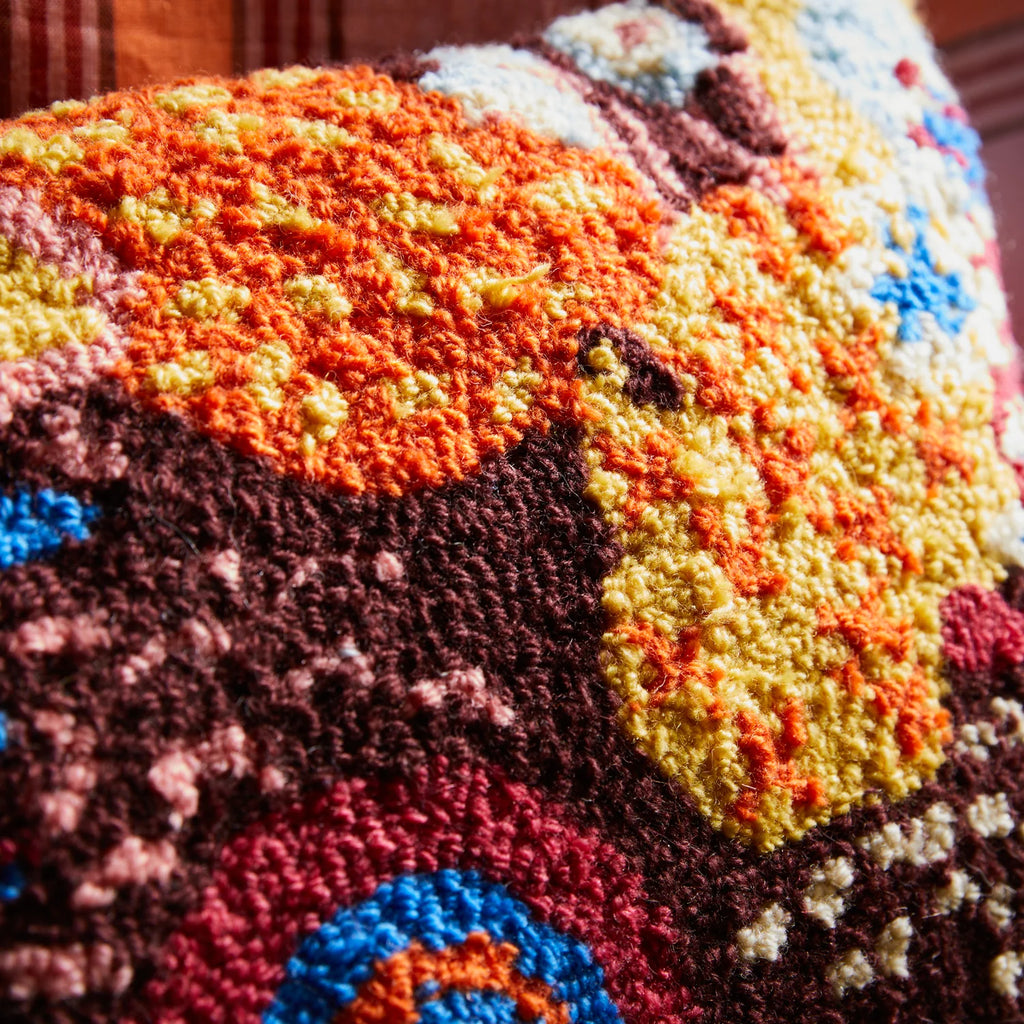 Coralie Punch Needle Cushion
