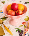 Pink Stripe Fruit Bowl