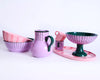 Pink Stripe Mug 2P Set