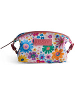 Rainbow Flowers Toiletry Bag