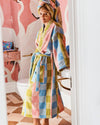 Corfu Tartan Terry Bath Robe