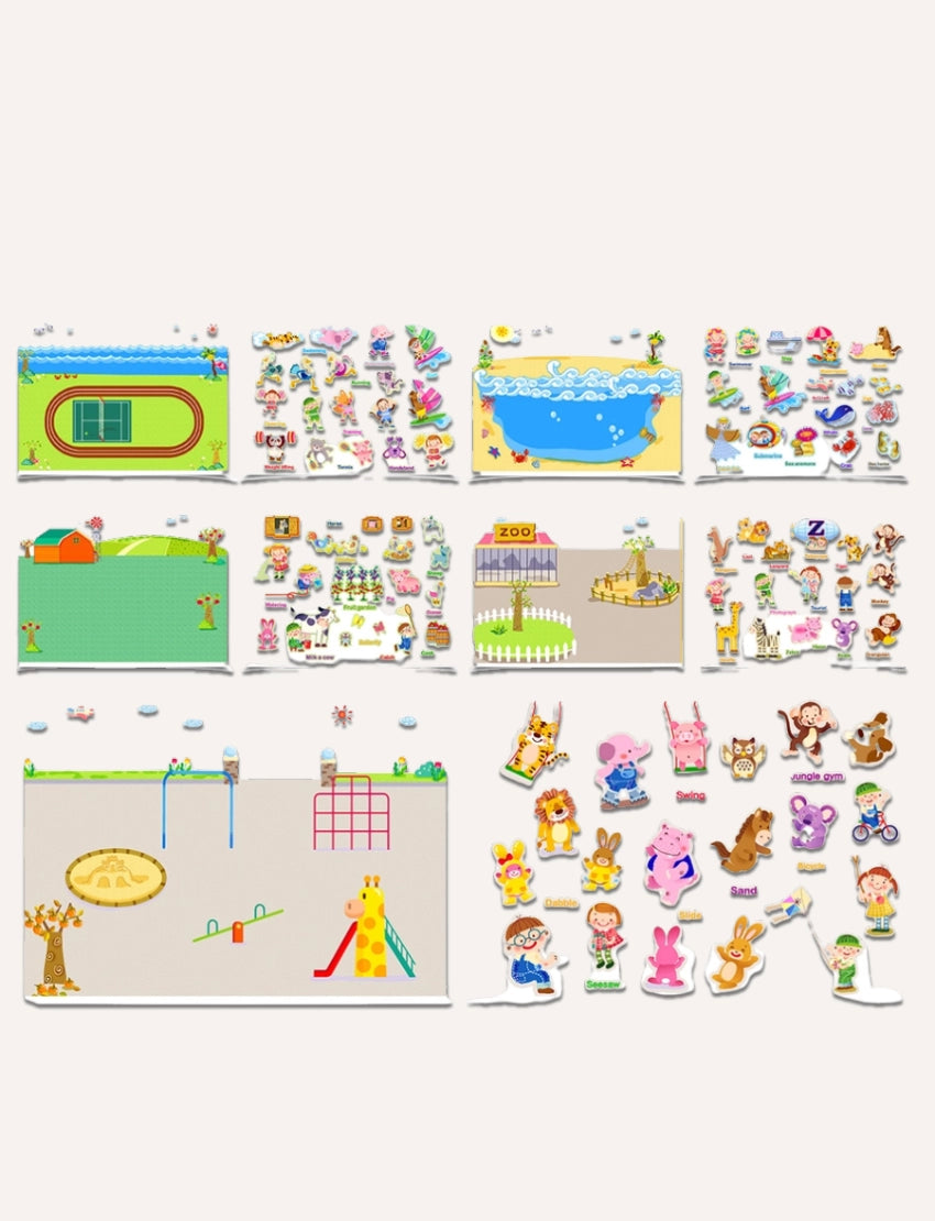 Reusable Sticker Pad | City Park