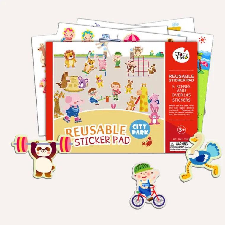Reusable Sticker Pad | City Park