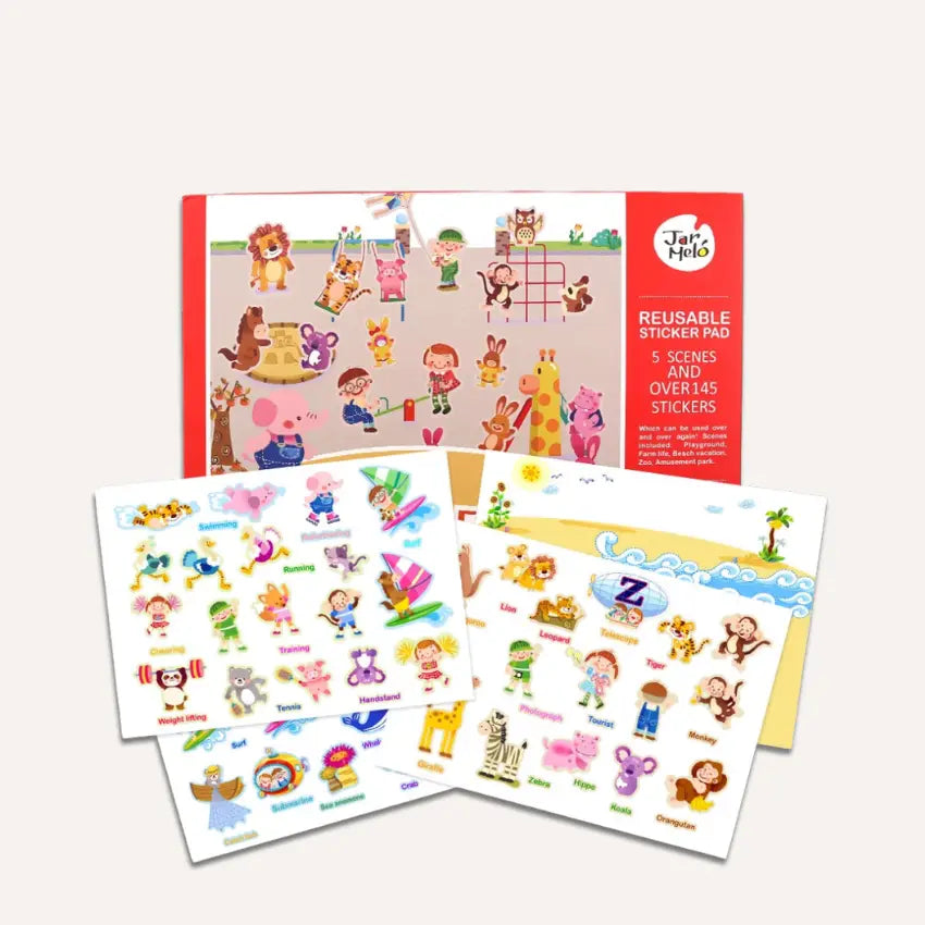 Reusable Sticker Pad | City Park