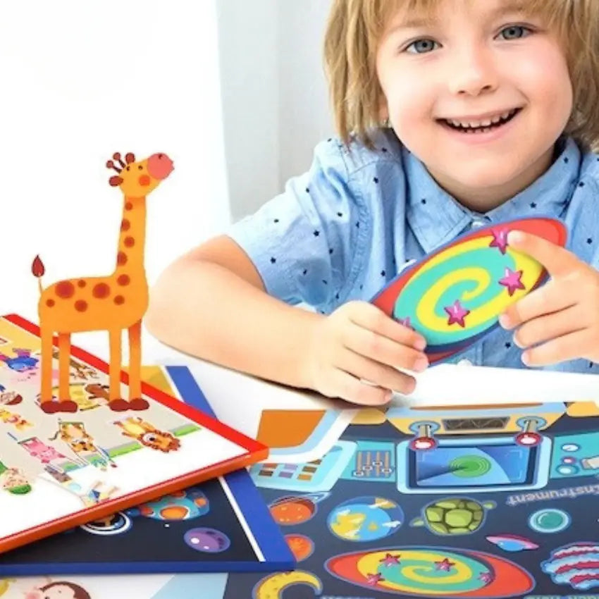 Reusable Sticker Pad | City Park
