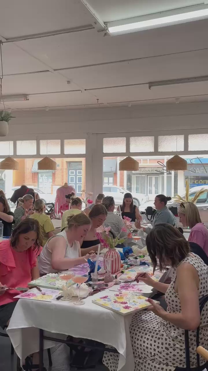 PV X Buttercream & Brushstrokes Paint & Sip
